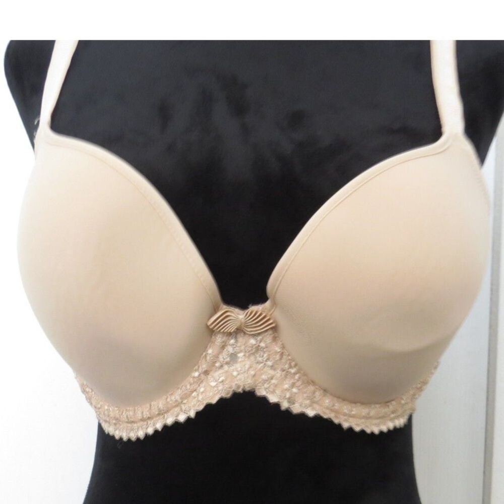 Wacoal La Femme Underwire T-shirt Bra Nude  36C EUC - Picture 4 of 10